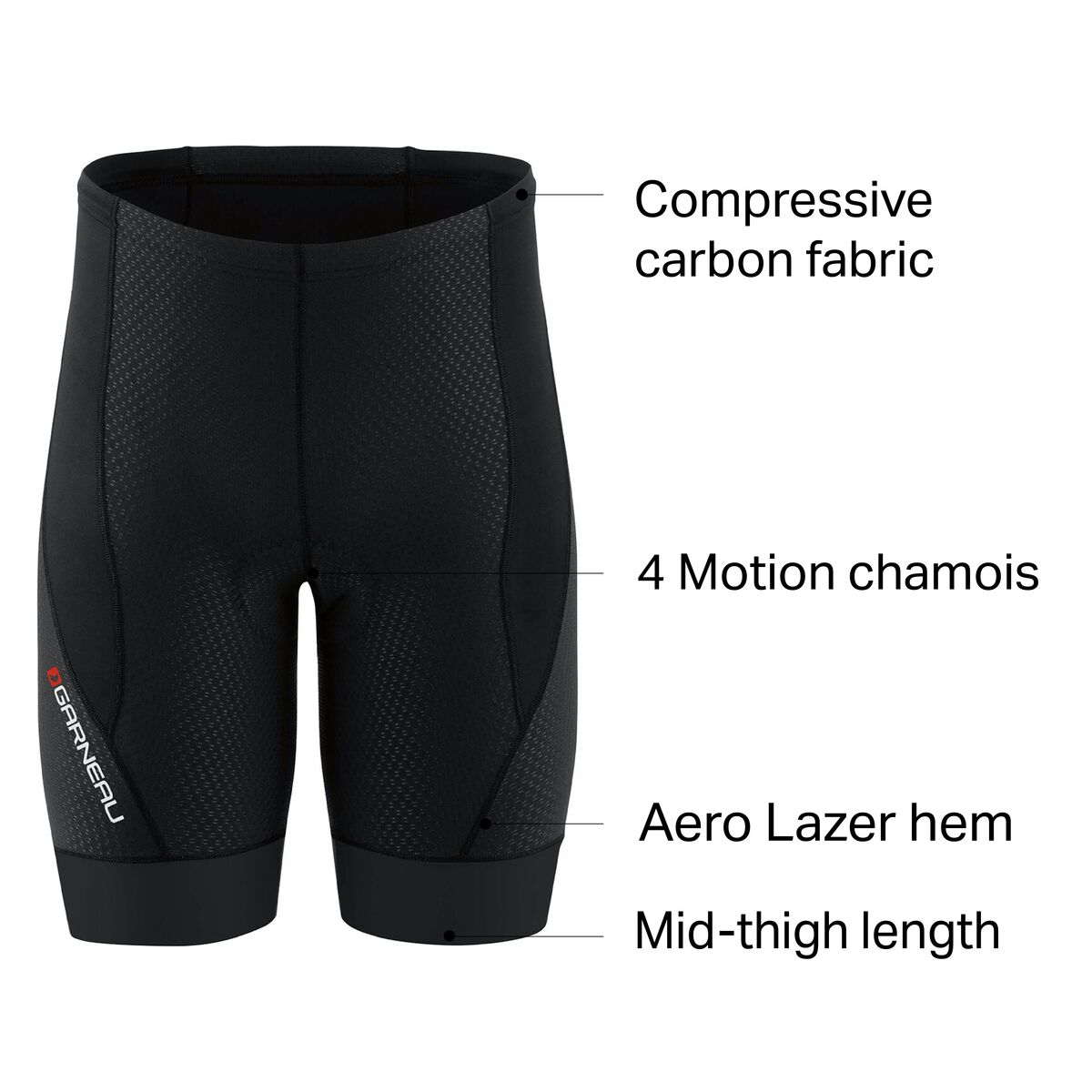 Garneau Men's Optimum 2 Shorts, Large / Dark Night